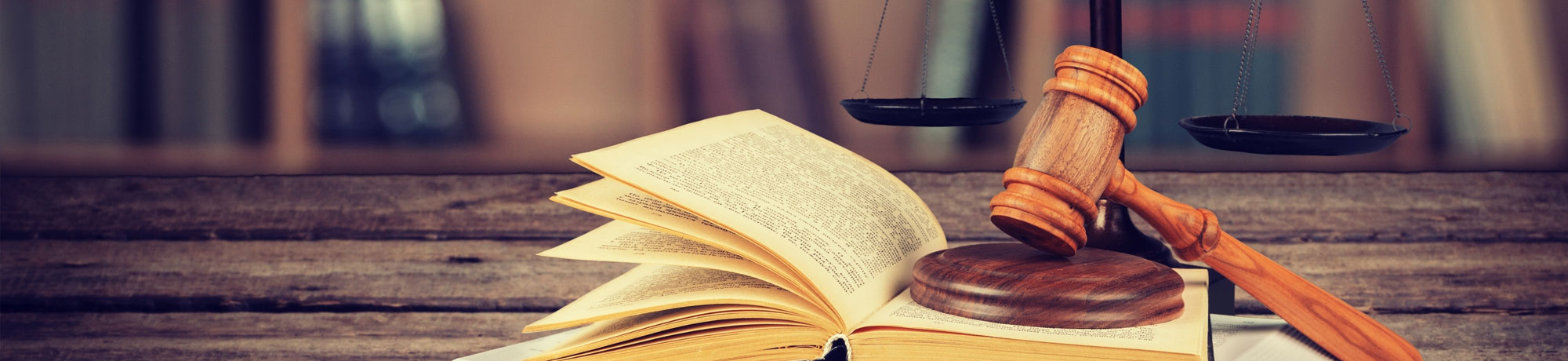 Legal Book and Gavel